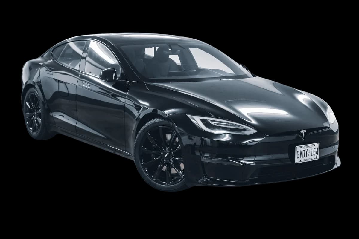Tesla S luxury sedan